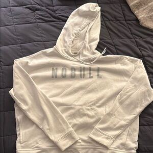NOBULL Cream Hoodie